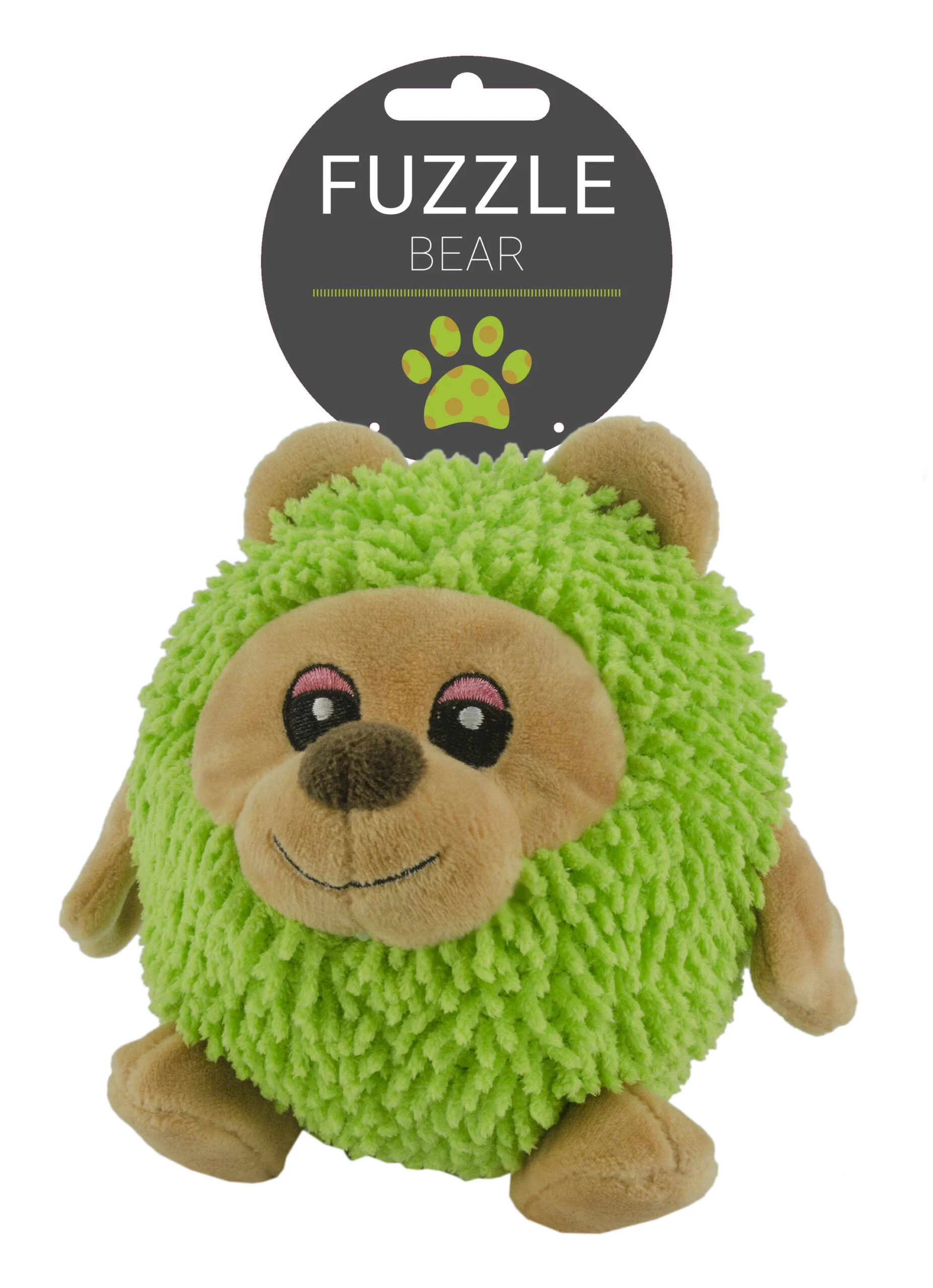 FUZZ0101.jpg Plyšový medvídek pro psy s pískátkem, 14 cm – Fuzzle - Obrázek 1