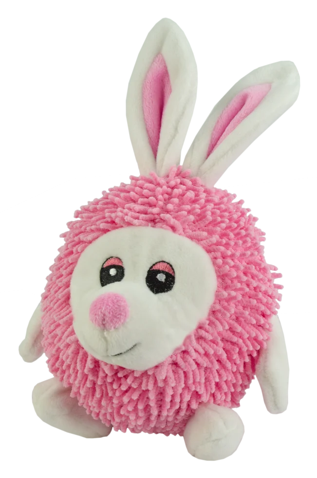 Plyšový králík pro psy s pískátkem, 23 cm – Fuzzle - Obrázek 2