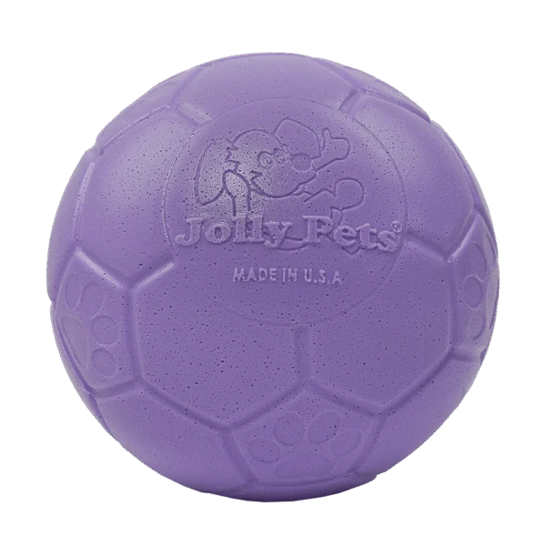 Aportovací míč pro psy, světle fialový, 20 cm – Jolly Pets Jolly Soccer Ball