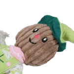 Přetahovací hračka strašák se šustícím tělem a lanem – Garden Paws Scarecrow Indy Fields S - Obrázek 4