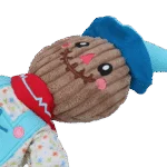 Přetahovací hračka strašák se šustícím tělem a lanem – Garden Paws Scarecrow Calvin Crow M - Obrázek 4