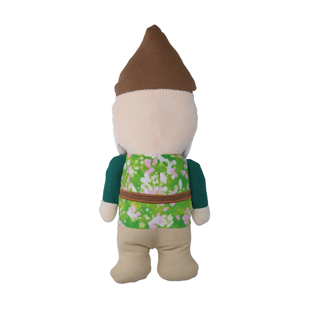 Plyšová hračka pro psy zahradní trpaslík s pískátkem M – Garden Paws Garden Gnome Smirking Steve M - Obrázek 3