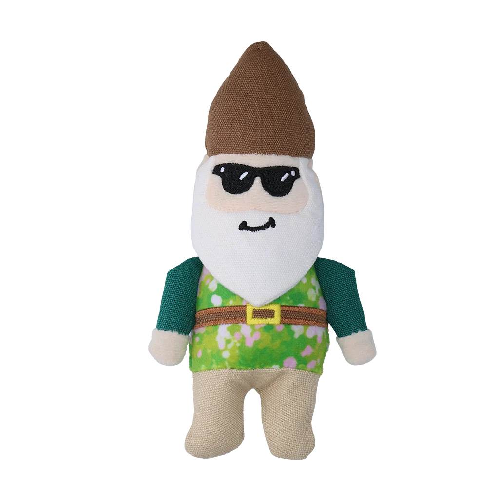 Plyšová hračka pro psy zahradní trpaslík s pískátkem S – Garden Paws Garden Gnome Smirking Steve S - Obrázek 2
