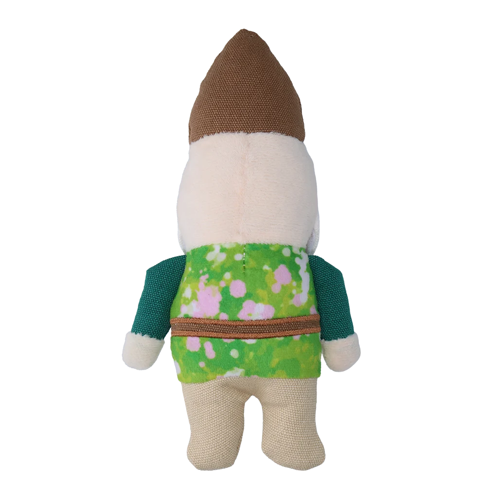 Plyšová hračka pro psy zahradní trpaslík s pískátkem S – Garden Paws Garden Gnome Smirking Steve S - Obrázek 3