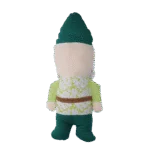 Plyšová hračka pro psy zahradní skřítek s pískátkem M – Garden Paws Garden Gnome Gentle George M - Obrázek 3