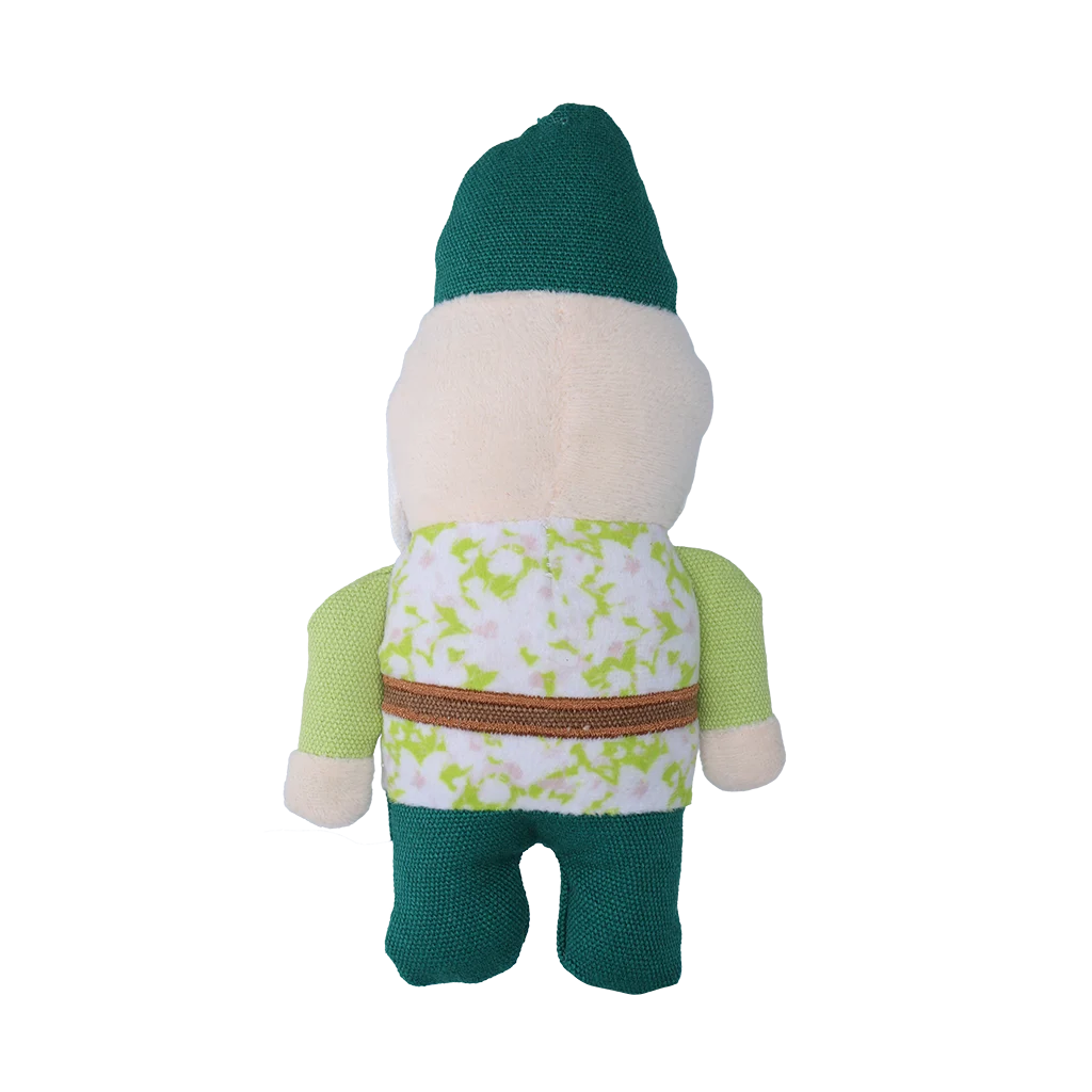 Plyšová hračka pro psy Zahradní trpaslík s pískátkem S – Garden Paws Garden Gnome Gentle George S - Obrázek 2