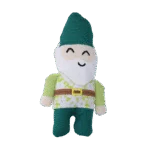 Plyšová hračka pro psy Zahradní trpaslík s pískátkem S – Garden Paws Garden Gnome Gentle George S - Obrázek 3