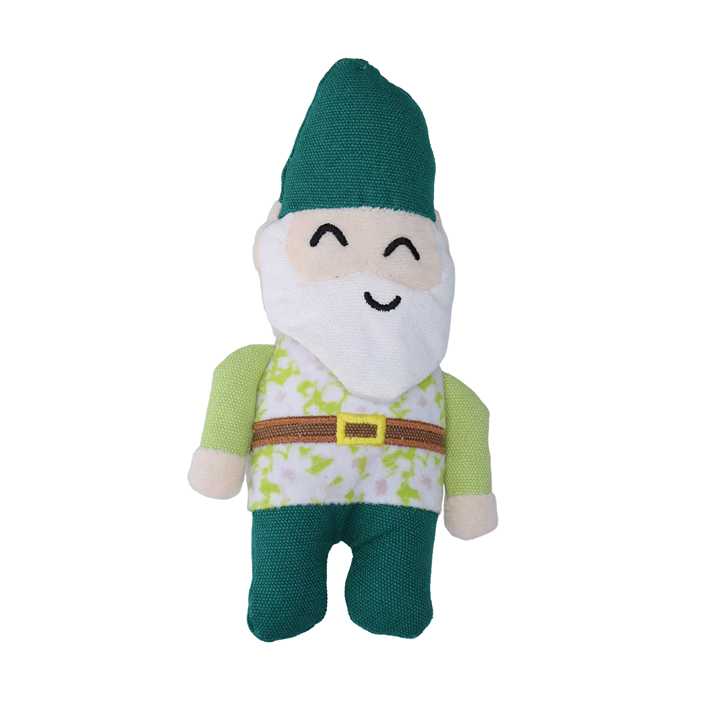 Plyšová hračka pro psy Zahradní trpaslík s pískátkem S – Garden Paws Garden Gnome Gentle George S - Obrázek 3