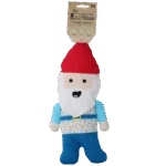 Plyšová hračka pro psy Zahradní trpaslík s pískátkem M – Garden Paws Garden Gnome Happy Henry M