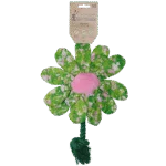Plyšová hračka pro psy ve tvaru květiny s provazem M – Garden Paws Flower Summer Shrubs M