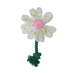 Plyšová hračka pro psy Květina s lanem, S – Garden Paws Flower Spring Sakura - Obrázek 2