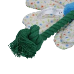 Plyšová hračka pro psy ve tvaru květiny s lanem, M – Garden Paws Flower Sky Flowers - Obrázek 4