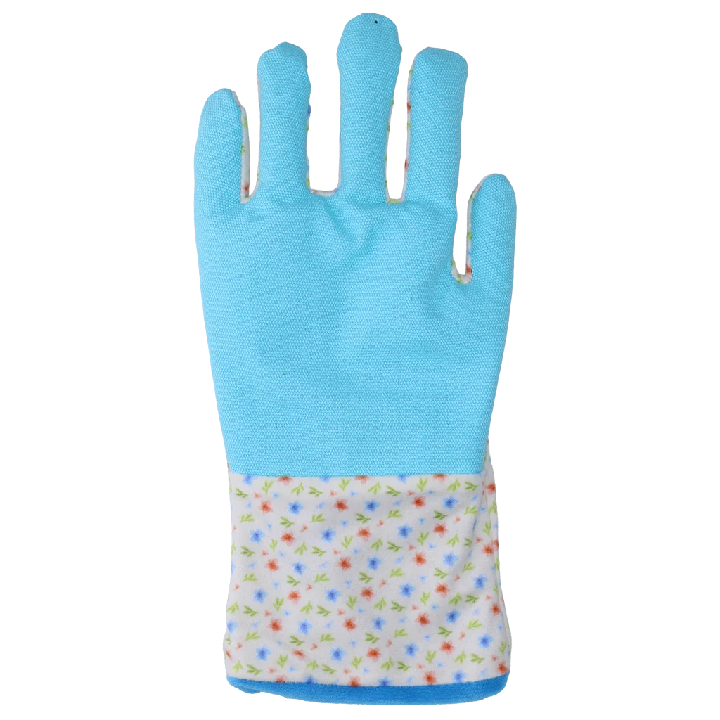 Čichací hračka se šustivým materiálem a prostorem na pamlsky – Garden Paws Garden Glove Sky Flowers - Obrázek 4