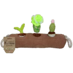 Čmuchací box pro psy s vyjímatelnými rostlinkami – Garden Paws Snuffle Box Sprout, Crop & Cactus