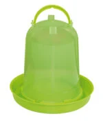 Napájecí věž pro slepice z průhledného plastu, limetkově zelená, 3 l – Gaun - Obrázek 2