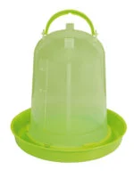 Napájecí věž pro slepice z průhledného plastu, limetkově zelená, 5 l – Gaun - Obrázek 2