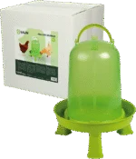 Napáječka pro drůbež na nožičkách, limetkově zelená, 5 l – Gaun