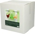 Napáječka pro drůbež na nožičkách, limetkově zelená, 5 l – Gaun - Obrázek 3