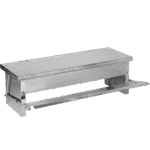 Šlapací krmítko pro slepice s víkem, 56 x 36 x 18,5 cm – Gaun - Obrázek 2