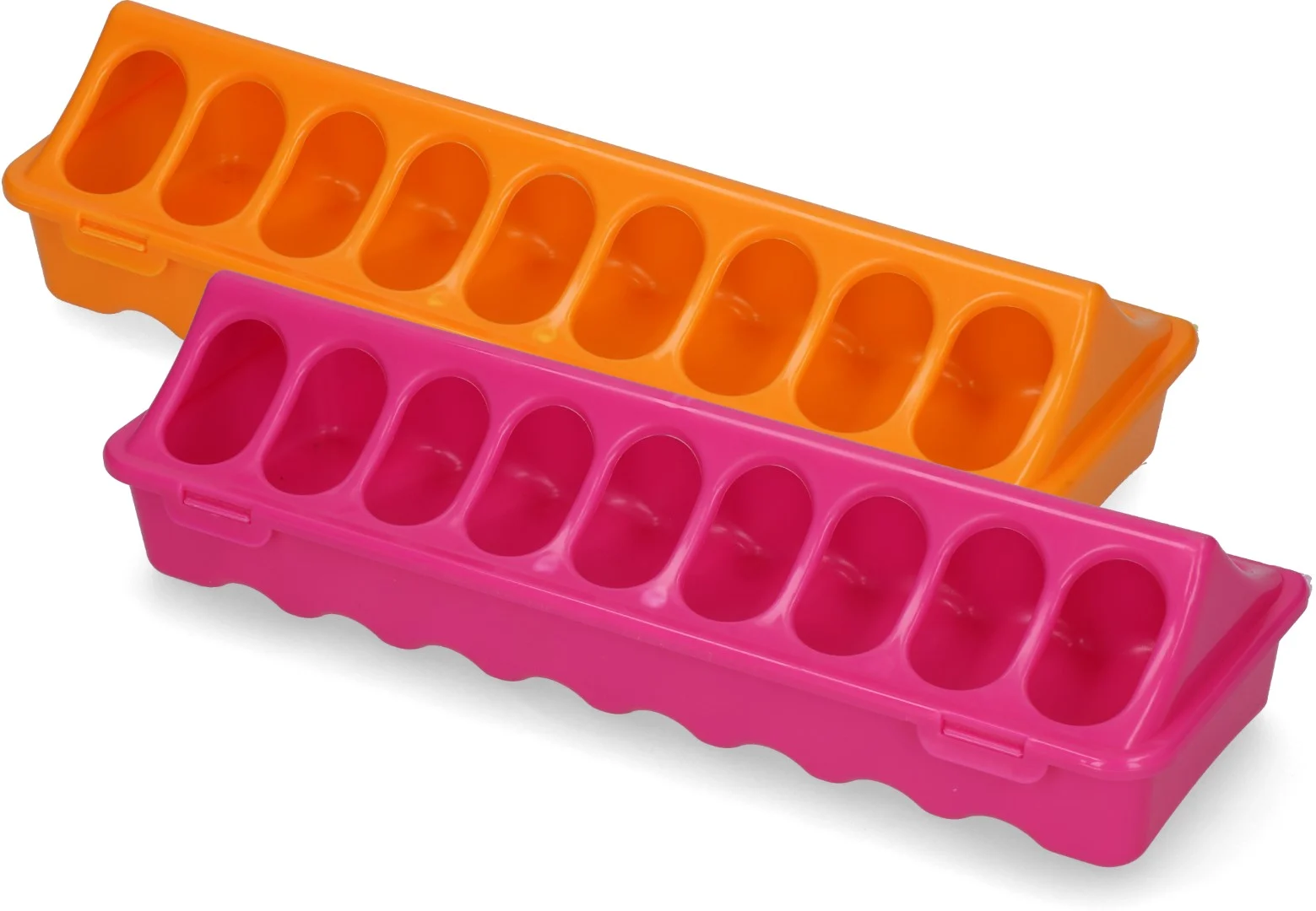 Krmný žlab pro drůbež s 18 přihrádkami, 30 cm – Gaun - Obrázek 1