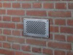Předsazená mřížka z nerezové oceli 10 x 14 cm – Gevelfix - Obrázek 2