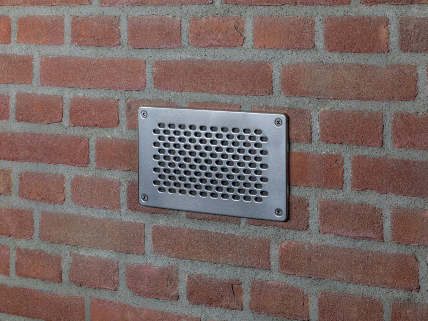 Předsazená mřížka z nerezové oceli 10 x 14 cm – Gevelfix - Obrázek 2
