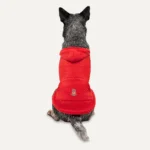 Fleecová mikina pro psy s plyšovou podšívkou, velikost M, červená a černá – Goo-eez Kangaroo Fleece Hoodie - Obrázek 5