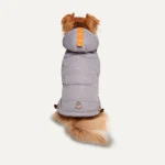 Zimní kombinéza pro psy s kapucí, voděodolná, XL, délka zad 56 cm, šedá – Goo-eez Hooded Full Body Snowsuit - Obrázek 2