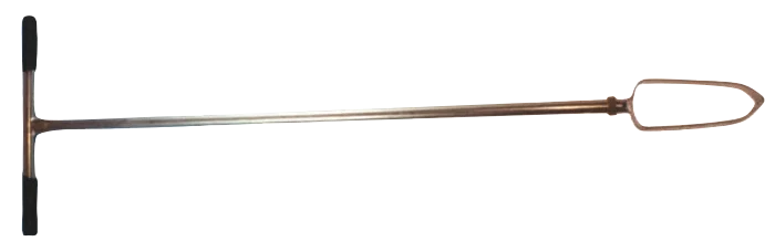 GRON0001.png Pozinkovaný zemní vrták, průměr otvoru 7 cm – ZoneGuard - Obrázek 1