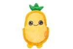 Pískací hračka pro psy se třemi pískátky – Growl Flip Floppz Penny ananas - Obrázek 2