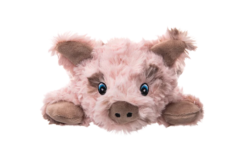 Plyšová hračka pro psy s 5 pískátky a šustivým papírem – Growl Cuddlerz Snorters, prasátko - Obrázek 2
