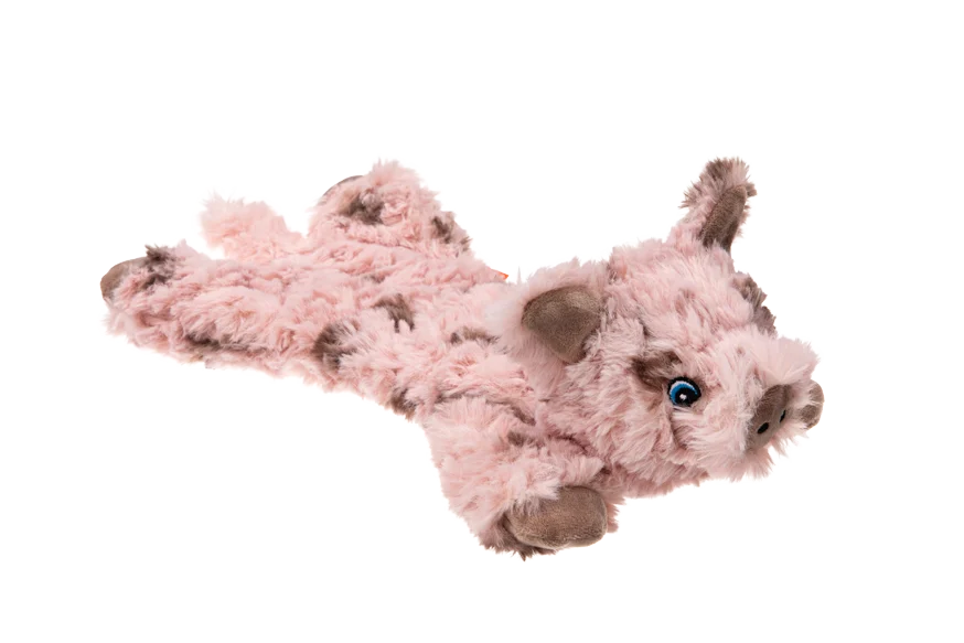Plyšová hračka pro psy s 5 pískátky a šustivým papírem – Growl Cuddlerz Snorters, prasátko - Obrázek 3