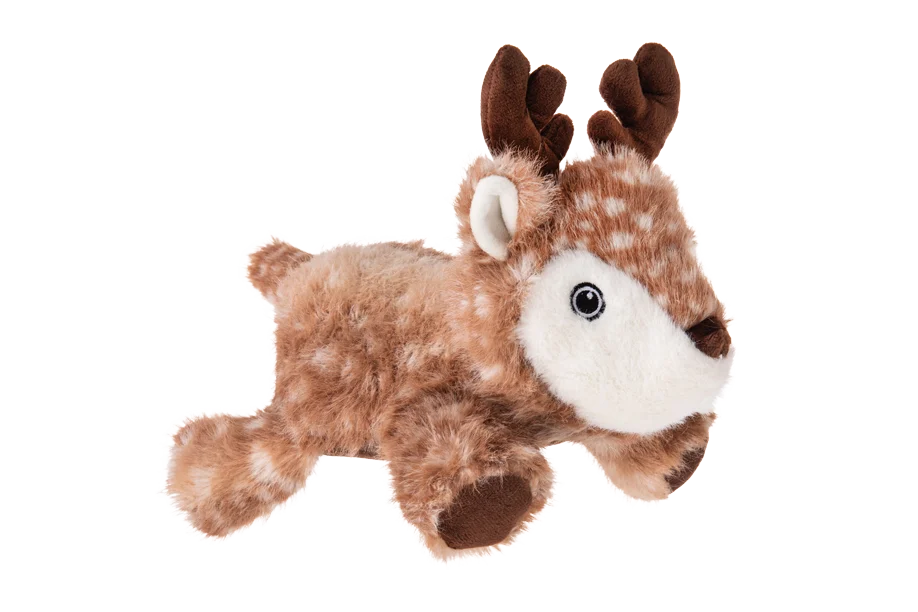Plyšová hračka pro psy s pevnými švy – Growl Snugglez Daisy jelen - Obrázek 3