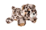 Plyšová hračka pro psy s pevnými švy – Growl Snugglez Larry, leopard - Obrázek 3