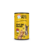 Prášek z konopného květu pro psy a kočky s karobem, 100 g – Excellent Pets Hemp One Powder