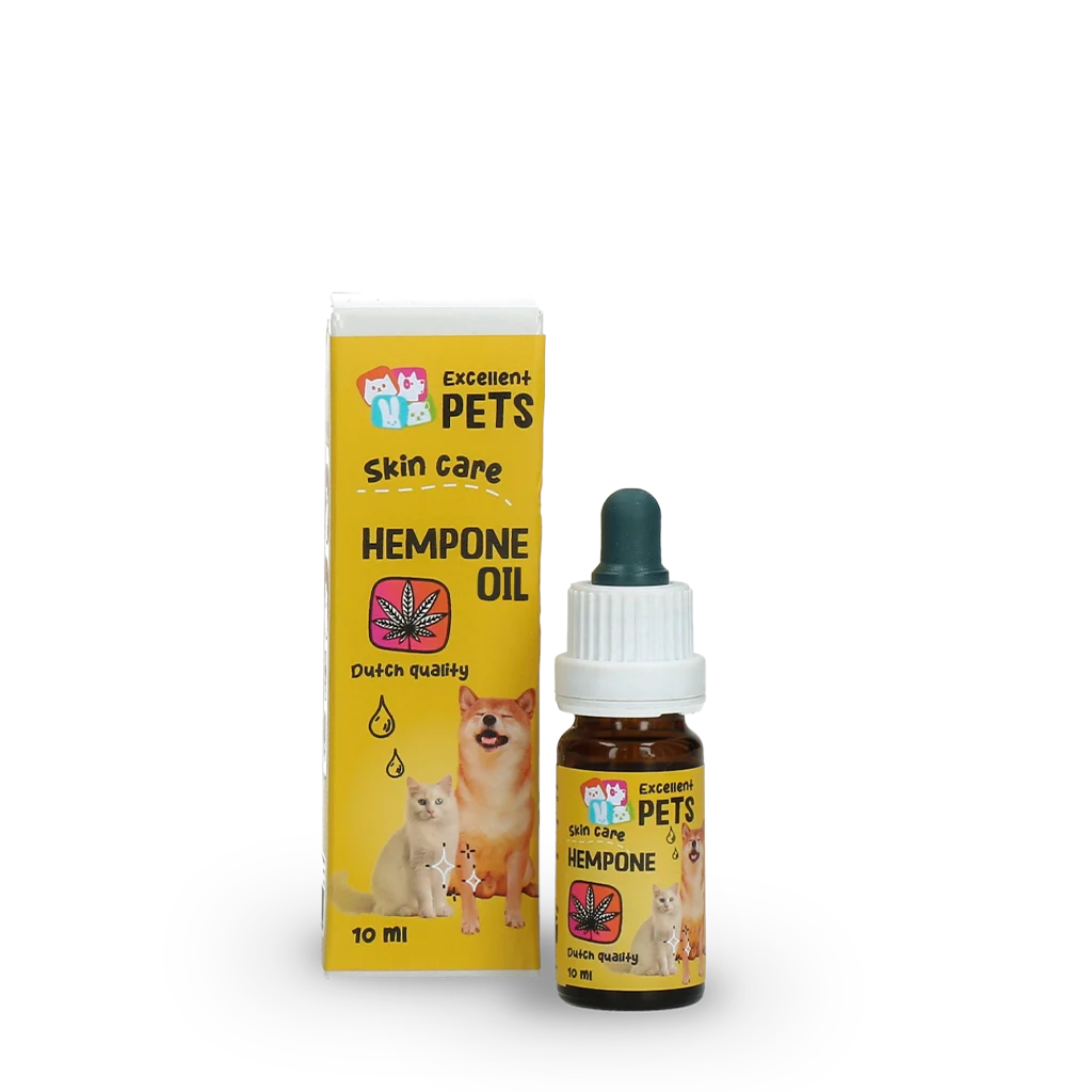 HEMP0011.png Olej k péči o pokožku psů s konopným olejem, 10 ml – Excellent Pets HempOne Oil - Obrázek 1
