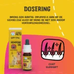 Olej k péči o pokožku psů s konopným olejem, 10 ml – Excellent Pets HempOne Oil - Obrázek 5