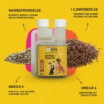 Olejová směs pro psy a kočky s konopným olejem, 100 ml – Excellent Pets HempOne + Omega Oil - Obrázek 5
