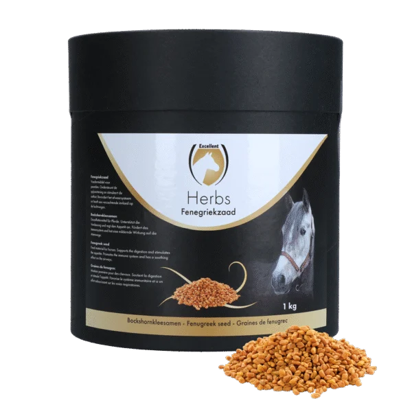 Pískavice řecké seno pro koně, 1 kg – Excellent Horse Herbs Pískavice řecké seno