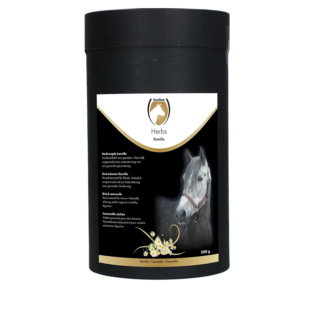 Heřmánek pro koně, pro zklidnění, 500 g – Excellent Horse Herbs Heřmánek - Obrázek 1