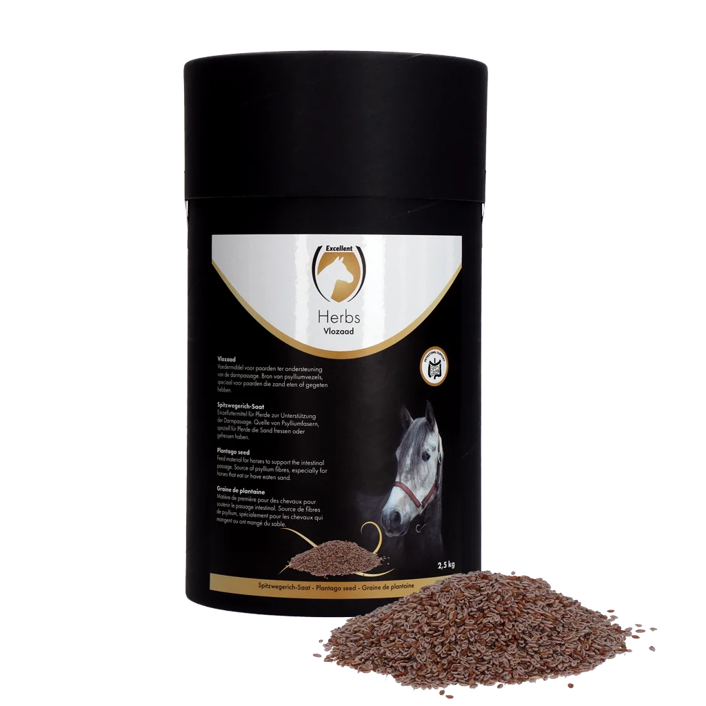 Jitrocelová semena pro koně, 2,5 kg – Excellent Horse Herbs Vlozaad - Obrázek 1
