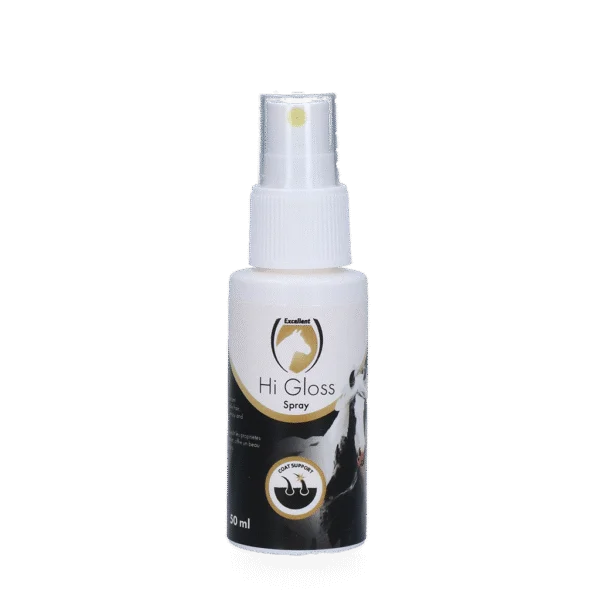 Lesk ve spreji na hřívu a ocas, rozčesávací, 50 ml – Excellent Horse Hi Gloss Spray