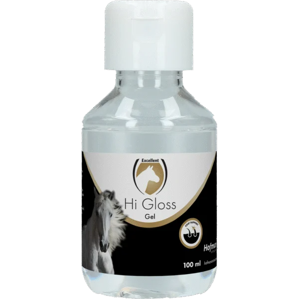 Gel pro lesk hřívy a ocasu, 100 ml – Excellent Horse Hi Gloss Gel