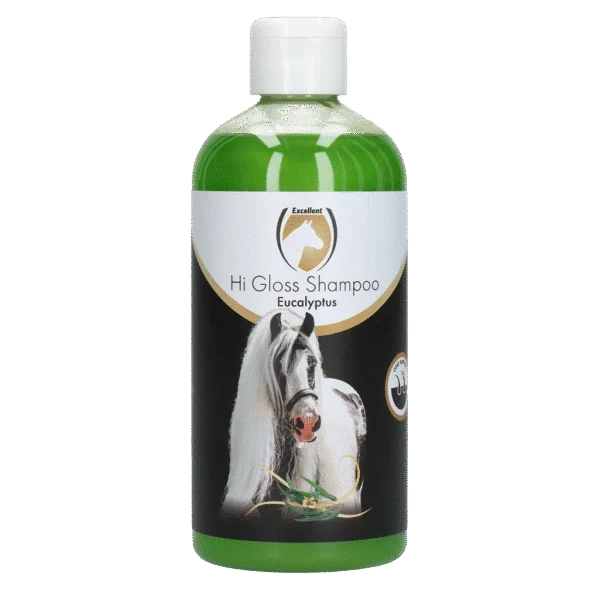 Šampon pro lesklou srst koní, 500 ml – Excellent Horse Hi Gloss Shampoo Eucalyptus