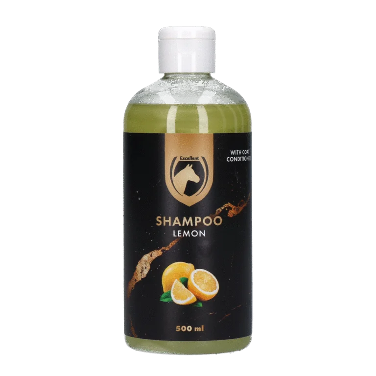 Šampon pro koně pro lesklou srst, 500 ml – Excellent Horse Hi Gloss Shampoo Lemon