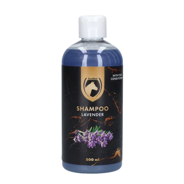 Koňský šampon pro lesklou srst, 500 ml – Excellent Horse Hi Gloss Shampoo Lavender
