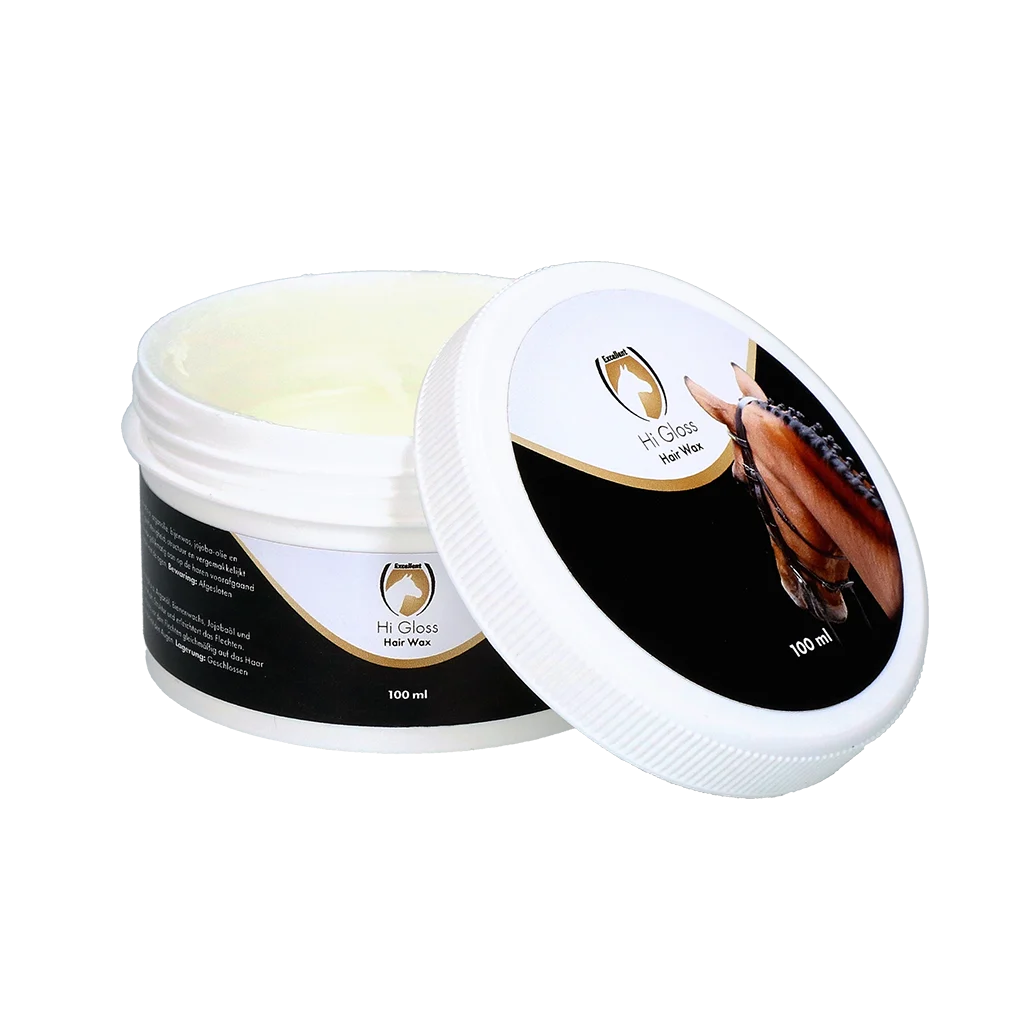 Vosk na hřívu a ocas, 100 ml – Excellent Horse Hi Gloss Hair Wax - Obrázek 1