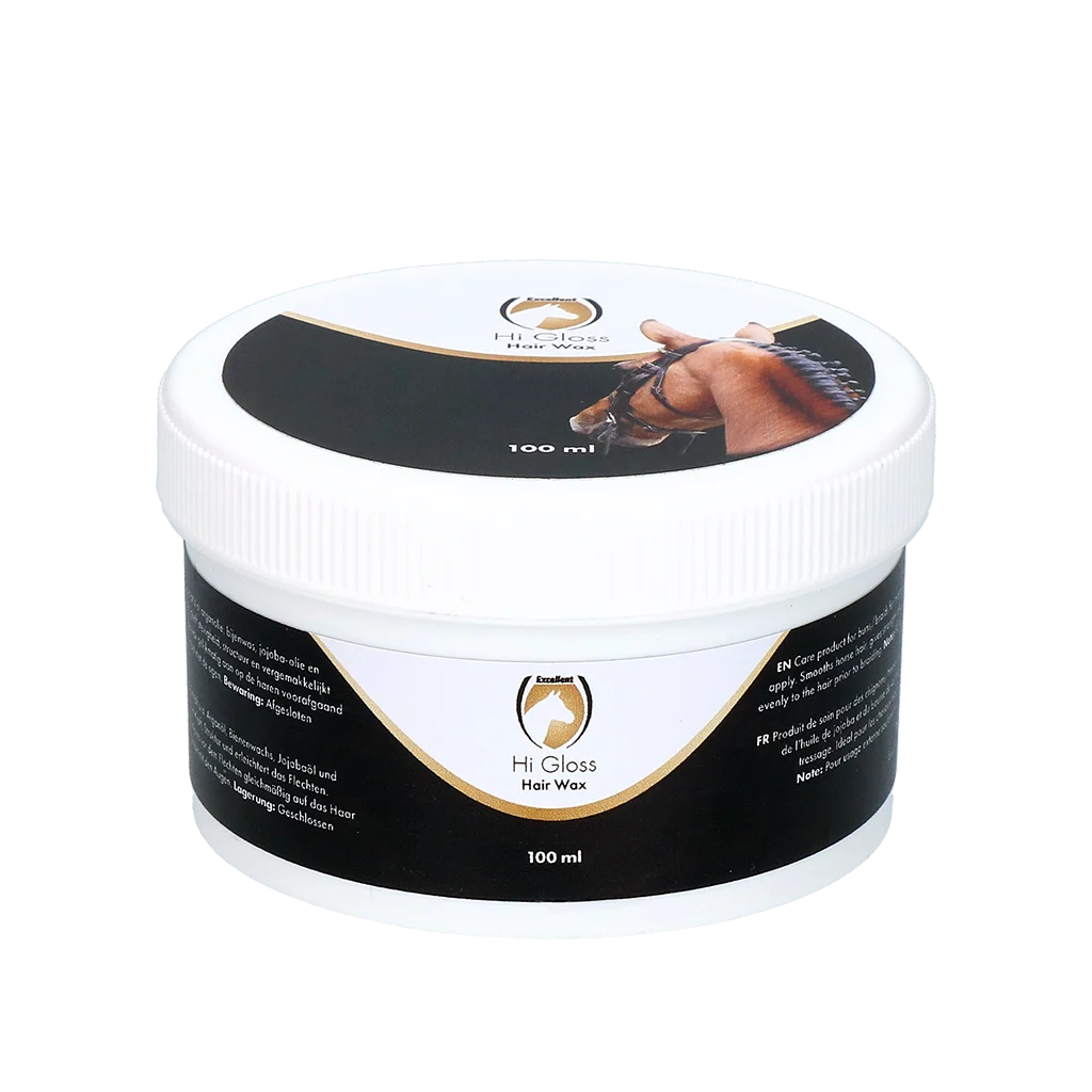 Vosk na hřívu a ocas, 100 ml – Excellent Horse Hi Gloss Hair Wax - Obrázek 3