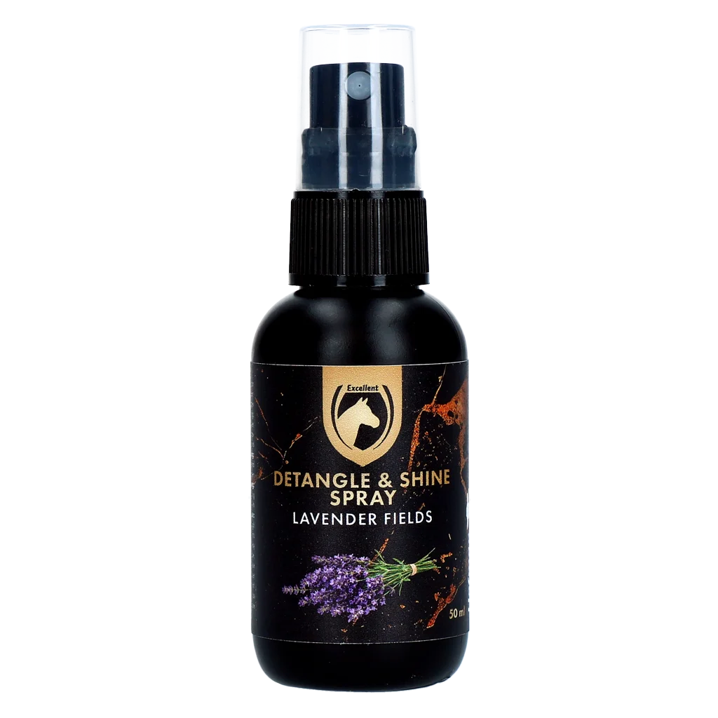 Sprej na rozčesávání hřívy a ocasu, dárková sada 5 x 50 ml – Excellent Horse Detangle & Shine Spray - Obrázek 4