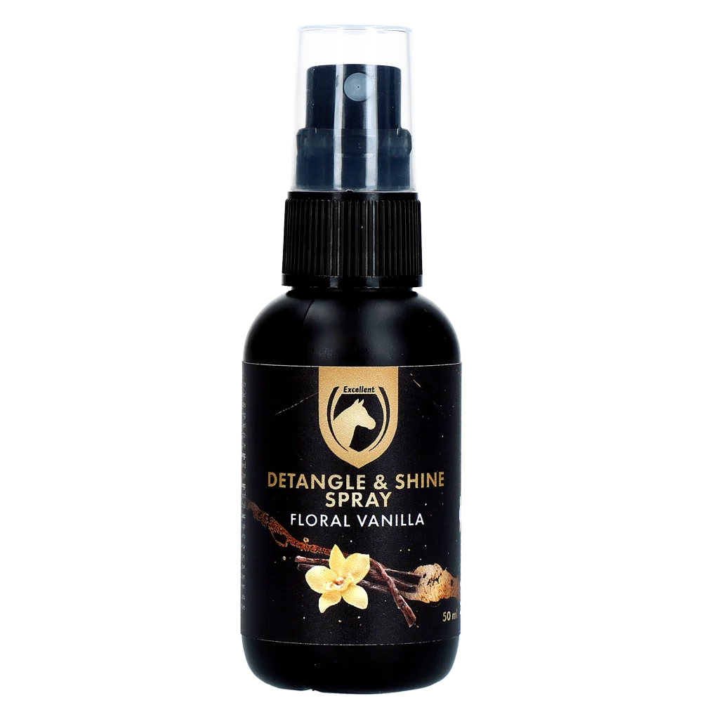Sprej na rozčesávání hřívy a ocasu, dárková sada 5 x 50 ml – Excellent Horse Detangle & Shine Spray - Obrázek 6